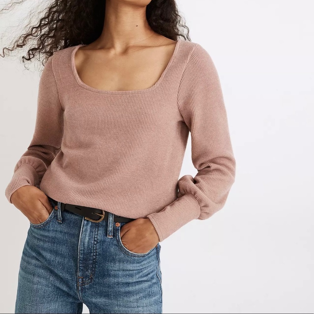 Madewell Square neck top